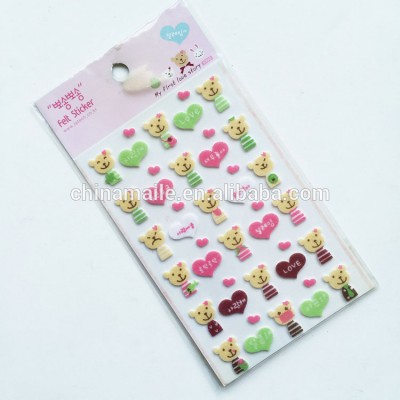 Craft and Decoration 3D Felt Stickers for kids